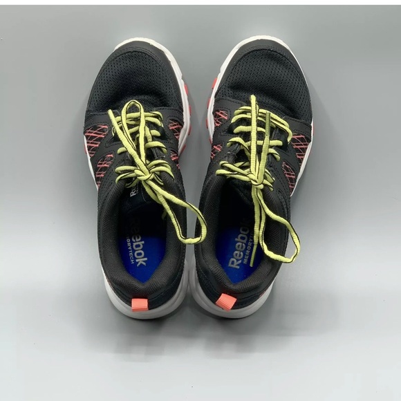 Reebok Sublite Running Shoe Black Pink Memory Foam - Picture 5 of 7